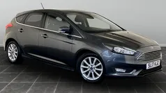 Grey Used 2017 Ford Focus Titanium Hatchback | £11,495 (Fair price)