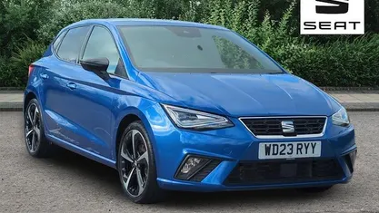 Used Seat Ibiza FR Sport 110 HP (80 kW) 2023 Blue Hatchback