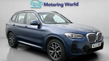 Used BMW X3 M Sport 184 HP (135 kW) 2022 Blue SUV
