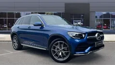Blue Used 2022 Mercedes GLC300e AMG Line Premium Plus SUV | £39,029 (Fair price)