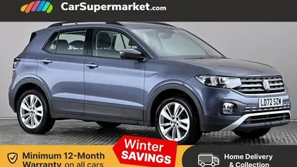 Grey Used 2022 VW T-Cross SE SUV | £13,197 (Fair price)