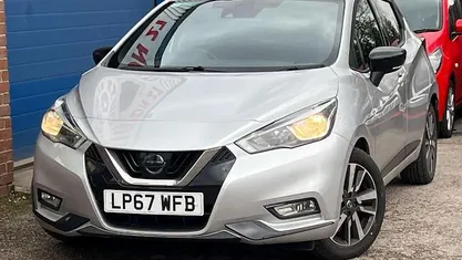 Used Nissan Micra N-Connecta 90 HP (66 kW) 2018 Silver Hatchback