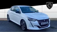 White Used 2022 Peugeot 208 Allure+ Hatchback | £13,739 (Fair price)