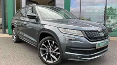 Quartz grey metallic Used 2019 Skoda Kodiaq SportLine SUV | £24,499 (Fair price)