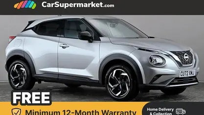 Silver Used 2022 Nissan Juke N-Connecta SUV | £12,197 (Fair price)