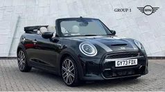 Midnight black ii Used 2023 Mini Cooper S Cabriolet Comfort Cabriolet | £24,495 (Fair price)