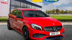 Red Used 2016 Mercedes A200 AMG Line Premium Hatchback | £10,894 (Fair price)