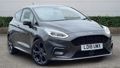 Used Ford Fiesta ST-Line 101 HP (74 kW) 2018 Grey Hatchback