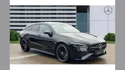 Used Mercedes CLA220 Shooting Brake AMG Line Premium Plus 190 HP (139 kW) 2024 Black Estate