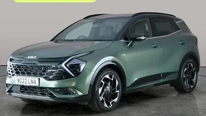 Used Kia Sportage GT-Line S 265 HP (194 kW) 2022 Green SUV