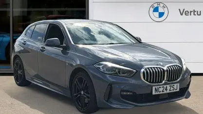 Used BMW 118 M Sport 136 HP (100 kW) 2024 Blue Hatchback
