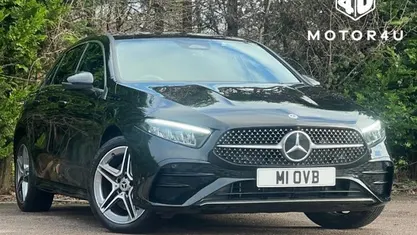 Black Used 2024 Mercedes A250 AMG Line Premium Hatchback | £25,990 (Fair price)