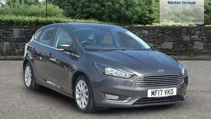 Used Ford Focus Titanium 125 HP (91 kW) 2017 Black Hatchback