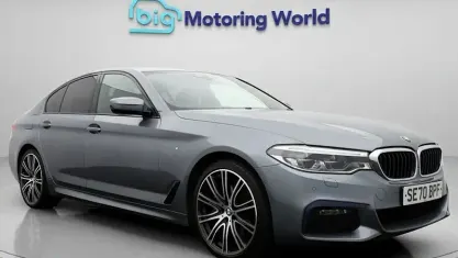 Used BMW 530 M Sport 265 HP (194 kW) 2020 Blue Sedan