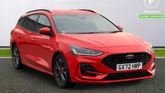Red Used 2022 Ford Focus ST-Line Estate | £18,699 (Fair price)