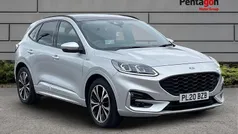 Silver Used 2020 Ford Kuga ST-Line X SUV | £17,295 (Fair price)