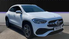 White Used 2021 Mercedes GLA200 AMG line SUV | £23,048 (Fair price)