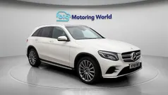 White Used 2018 Mercedes GLC220 AMG line Estate | £20,200 (Fair price)