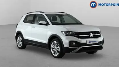 Used VW T-Cross SE 95 HP (69 kW) 2023 White SUV