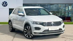 Silver Used 2021 VW T-Roc R-line SUV | £23,832 (Fair price)