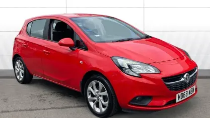 Used Vauxhall Corsa 90 HP (66 kW) 2019 Red Hatchback