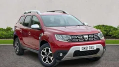 Red Used 2021 Dacia Duster Prestige SUV | £14,795 (Fair price)