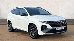 White Used 2023 Hyundai Tucson N Line SUV | £26,591 (Fair price)