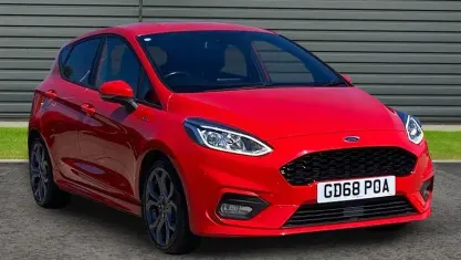 Used Ford Fiesta ST-Line 125 HP (91 kW) 2019 Red Hatchback