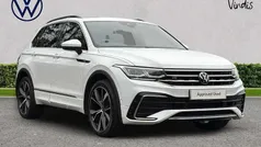 White Used 2022 VW Tiguan R-line SUV | £26,705 (Fair price)