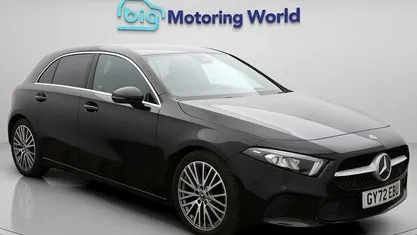 Black Used 2022 Mercedes A180 Executive Hatchback | £18,300 (Fair price)