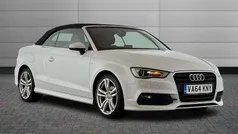 Glacier white Used 2015 Audi A3 Cabriolet S-Line Cabriolet | £8,699 (Good price)