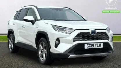 Used Toyota RAV4 Hybrid 222 HP (163 kW) 2019 White SUV