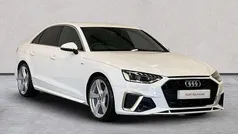 White Used 2022 Audi A4 S-Line Sedan | £22,188 (Fair price)