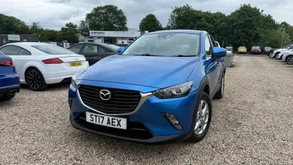 Used Mazda CX-3 150 HP (110 kW) 2017 Blue SUV