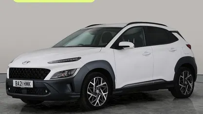 Used Hyundai Kona Premium 141 HP (103 kW) 2021 White SUV