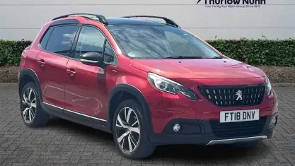 Used Peugeot 2008 GT-line 131 HP (96 kW) 2018 Red SUV