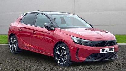 Used Vauxhall Corsa Ultimate 101 HP (74 kW) 2025 Red Hatchback