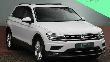 Used VW Tiguan SEL 150 HP (110 kW) 2020 White SUV