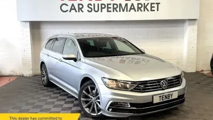 Used VW Passat R-line 190 HP (139 kW) 2016 Silver Estate