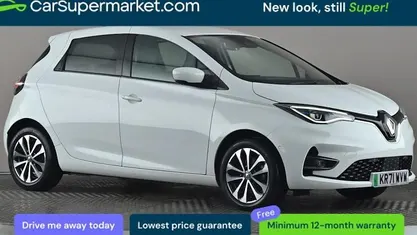 Used Renault Zoe GT 100 kW (136 HP) 2021 White Hatchback