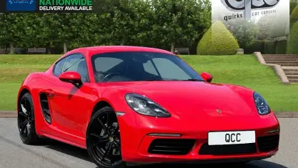 Used Porsche 718 Cayman 300 HP (220 kW) 2022 Red Coupe