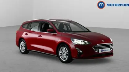 Used Ford Focus Titanium 120 HP (88 kW) 2020 Red Estate