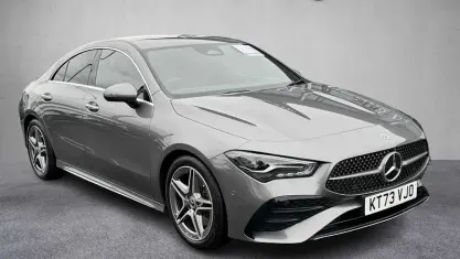 Used Mercedes CLA220 AMG line 190 HP (139 kW) 2023 Grey Coupe