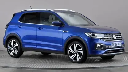 Used VW T-Cross R-line 150 HP (110 kW) 2022 Blue SUV