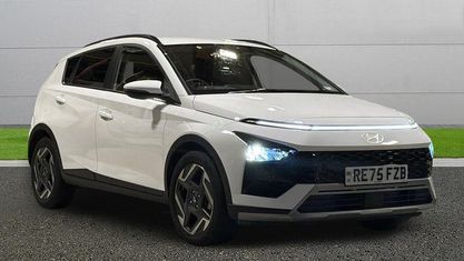 Used Hyundai Bayon Premium 101 HP (74 kW) 2025 White SUV