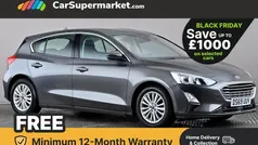Grey Used 2019 Ford Focus Titanium Hatchback | £11,497 (Fair price)