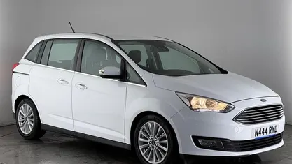 White Used 2018 Ford Grand C-Max Titanium MPV | £9,500 (Fair price)
