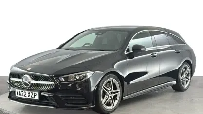 Used Mercedes CLA200 AMG Line Premium 163 HP (119 kW) 2022 Black Coupe