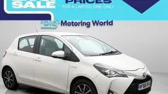 White Used 2019 Toyota Yaris Hybrid Hatchback | £12,200 (Fair price)