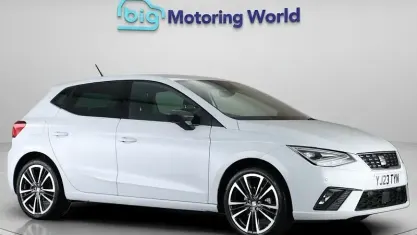 Used Seat Ibiza XCELLENCE Lux 110 HP (80 kW) 2023 White Hatchback